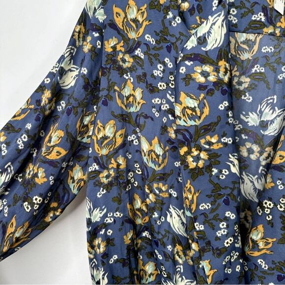 INTIMATELY FREE PEOPLE Elsa Floral Printed Lace Bottom Bodysuit Sz. Small - Picture 4 of 5